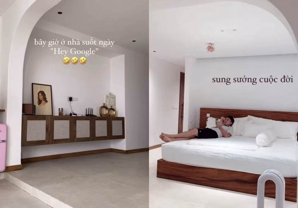 Ca nương Kiều Anh cho biết ngôi nhà hướng đến sự thoáng đãng nên tiết chế về đồ đạc.