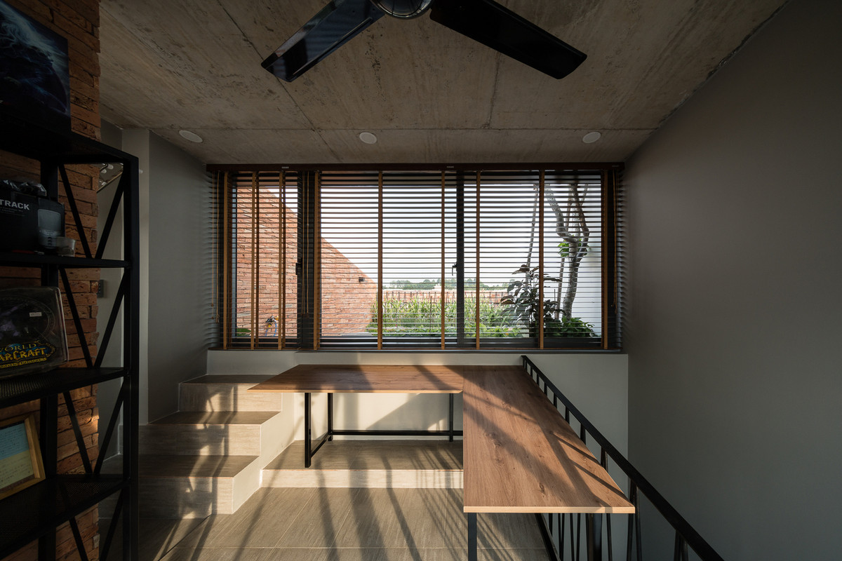 Không gian trong nhà ngập nắng. Nguồn ảnh: Quang Tran.