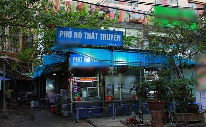 Phở bò gia truyền đâu đâu cũng có nhưng chỉ ở đây mới thấy phở bò thất truyền. Ảnh: map123.net