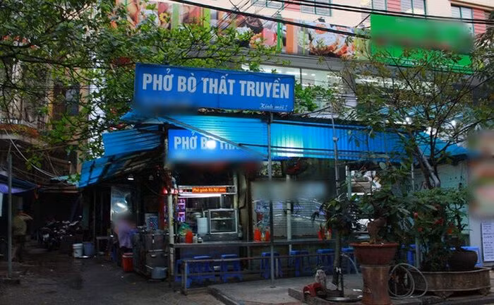 Phở bò gia truyền đâu đâu cũng có nhưng chỉ ở đây mới thấy phở bò thất truyền. Ảnh: map123.net