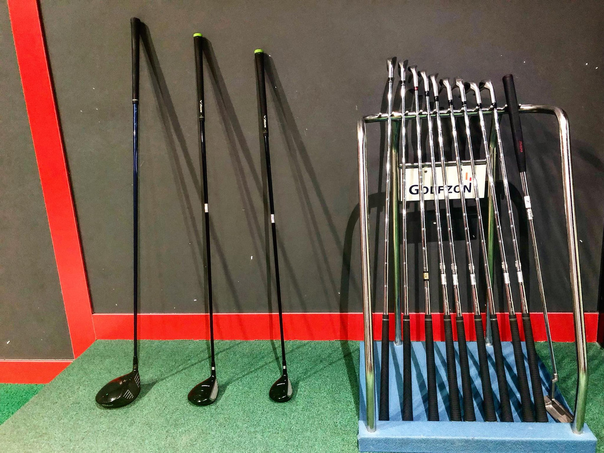 Bộ gậy nam đến từ thương hiệu nổi tiếng chất lượng. Ảnh: Dk golf The garden