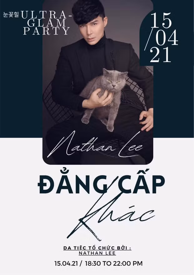 Vụ "khẩu chiến" giữa Nathan Lee và Ngọc Trinh thời gian vừa qua đã gây sự chú ý của công chúng. Giữa lúc quan điểm về đẳng cấp trong xã hội đang gây tranh cãi, và như để chứng minh đẳng cấp của mình, Nathan Lee công bố tổ chức một bữa tiệc xa xỉ bậc nhất Sài thành vào ngày 15/4 tại TP HCM.
