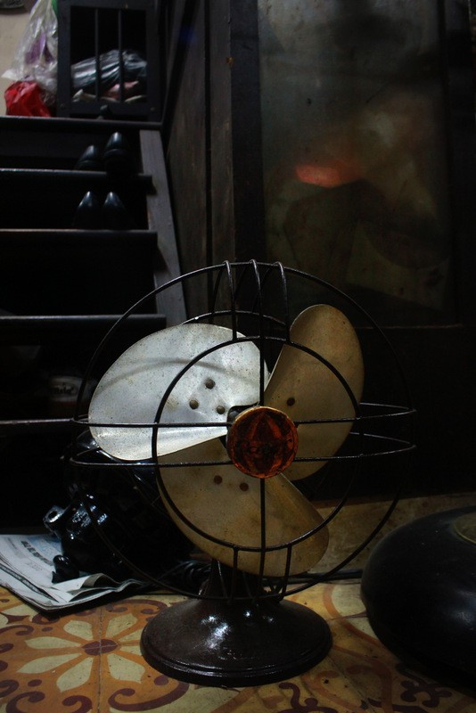 Quạt tai voi hiệu Carlo (Pháp). Ảnh: Tiền phong