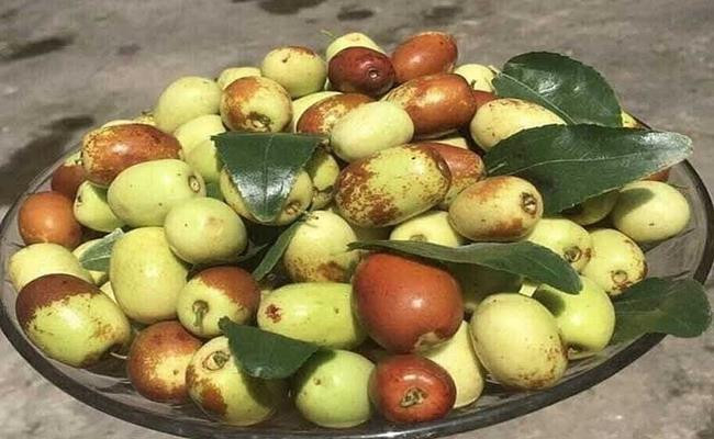 Một số đầu mối chuyên cung cấp hồng táo tươi ở Hà Nội cho biết thường bán buôn theo thùng, mỗi thùng 10kg. Do hút khách nên mỗi ngày các đầu mối bán được cả tạ hồng táo tươi. Ảnh: Dân Việt