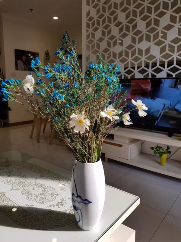 Mới đây, Hoài Anh gây chú ý khi chia sẻ loạt ảnh hiếm hoi hé lộ không gian sống sang trọng trong những ngày đầu xuân Tân Sửu 2021. Ảnh: FBNV.