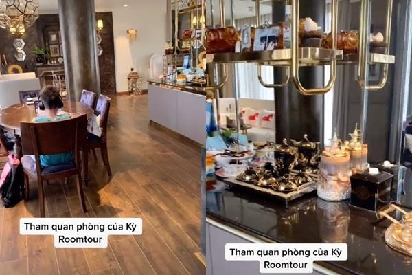 Phòng riêng của rich kid Gia Kỳ cũng khiến nhiều người choáng ngợp bởi trông chẳng khác nào quầy buffet ở khách sạn. Ảnh: Vietnamnet