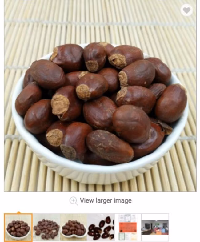 Không chỉ có quả vải, cách đây không lâu cư dân mạng cũng xôn xao với chuyện hạt vải được rao bán trên mạng xã hội. Ảnh: Dân Việt