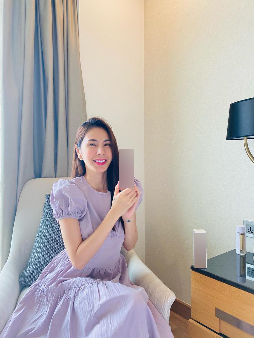 Một góc sang chảnh trong căn hộ được Thủy Tiên chia se.