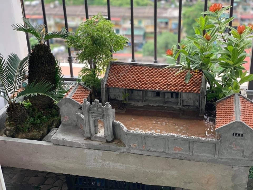  Tiểu cảnh nhà cổ truyền thống. Ảnh: Vietnamnet