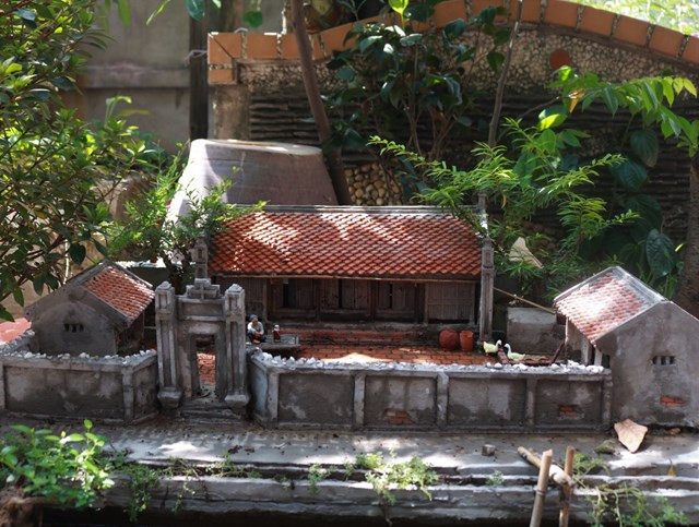 Một công trình khách hàng yêu cầu Bộ phục dựng lại ngôi nhà cũ chỉ với một bức ảnh. Ảnh: Daidoanket