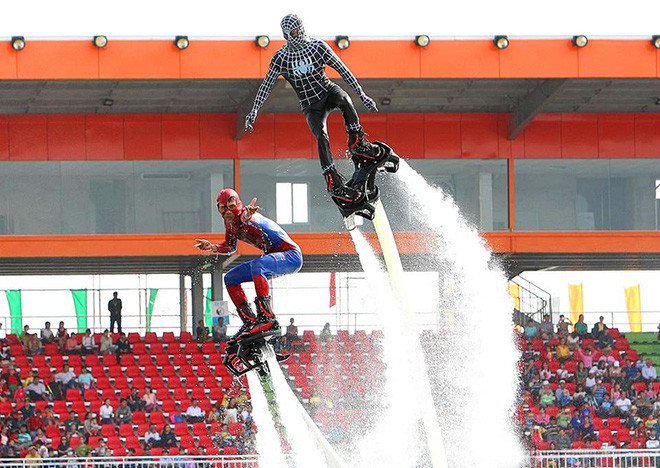 Bên cạnh đó, hệ thống camera tiêu chuẩn 4K sẽ xuất hiện phục vụ công tác truyền hình trực tiếp. Ảnh: Dainam