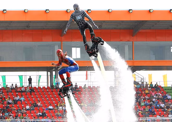 Bên cạnh đó, hệ thống camera tiêu chuẩn 4K sẽ xuất hiện phục vụ công tác truyền hình trực tiếp. Ảnh: Dainam