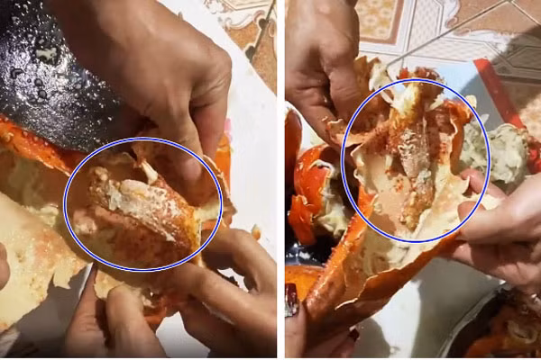 Mua tom hum Alaska hon 3kg ve an, ca nha cay dang khi dap ra-Hinh-2