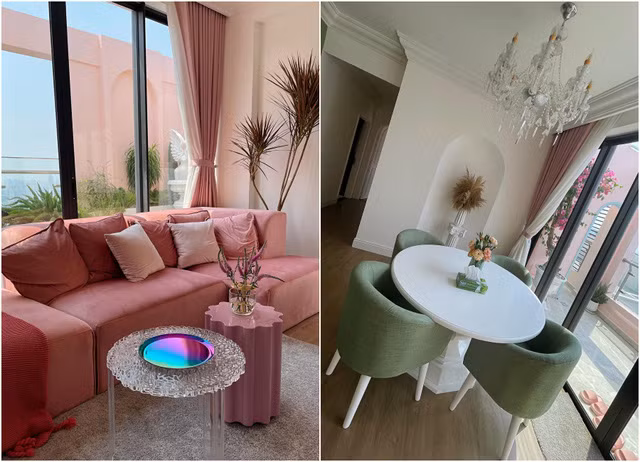 Ở tuổi 25, Quỳnh Anh Shyn khiến nhiều người bất ngờ khi tậu cho mình căn penthouse sang chảnh có diện tích 110m2. Ảnh: IG