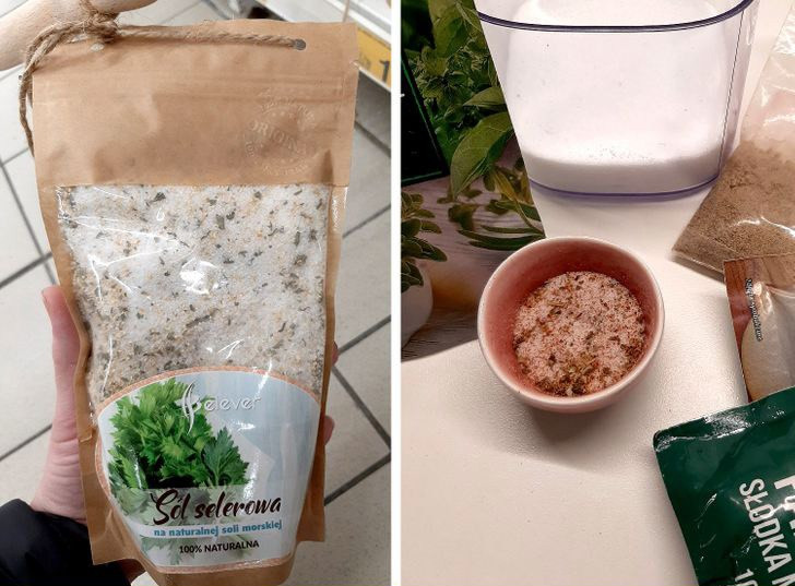 Dù có giảm giá nhiều đến đâu cũng không nên mua các loại gia vị có muối để nấu nướng vì thành phần chính thực sự là muối có giá cực kỳ rẻ. Và những hỗn hợp này thường bán với giá cao. Nguồn ảnh: Internet