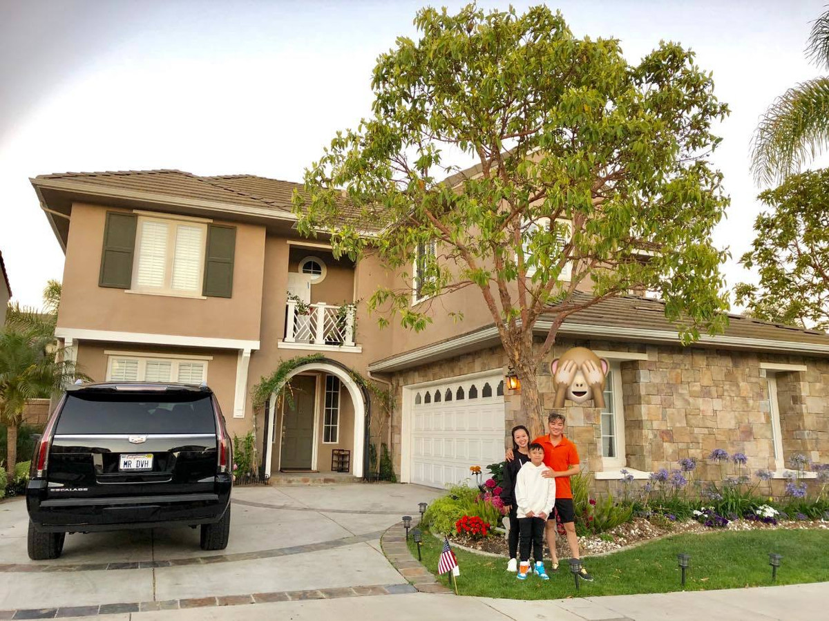 Tại xứ sở cờ hoa, Đàm Vĩnh Hưng sở hữu căn biệt thự không lộng lẫy như ở Việt Nam nhưng đủ tiện nghi và được thiết kế theo phong cách sang trọng. Ảnh: FBNV