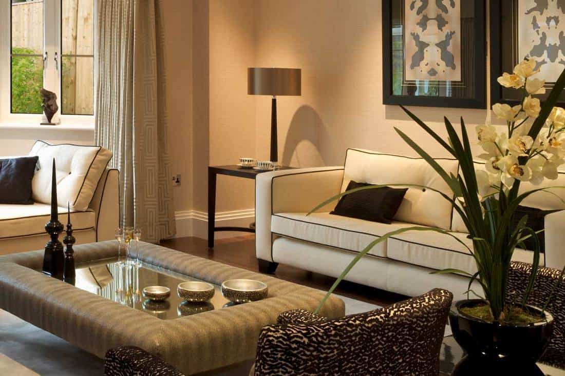 Gia chủ mệnh Thổ có thể sử dụng màu vàng hoặc nâu đất cho phòng khách. Ngoài ra có thể kết hợp cùng các màu tương sinh như đỏ, hồng, tím trang trí cho phòng khách.