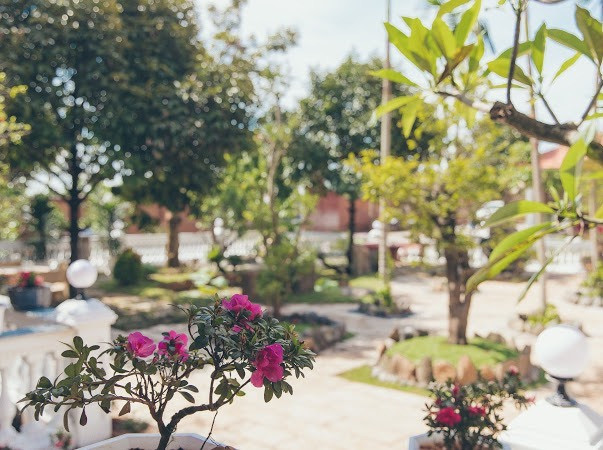 Đây là món quà trị giá hàng triệu USD mà cô xây để dành tặng mẹ ruột nhân dịp lễ Vu Lan. Ảnh: Lao động