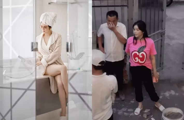 Gần đây, cộng đồng mạng phát hiện Lý Nhã Kỳ thường xuyên bận rộn vào dịp cuối tuần. Lý do là cô đang chuyên tâm sửa sang, xây dựng tòa nhà mới. Ảnh: FBNV