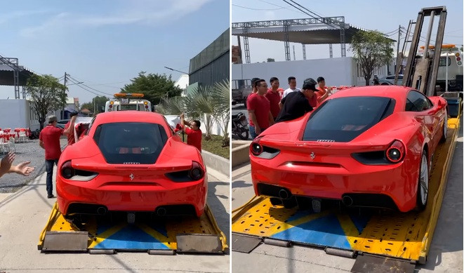 Trước đó không lâu, một chủ nhà vườn ở Củ Chi đã tậu về chiếc Ferrari Coupe 488 GTB trị giá khoảng 6 tỷ đồng. Ảnh: Doanh nghiệp &amp; tiếp thị.