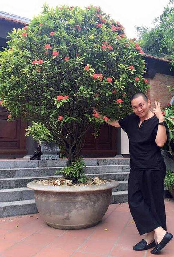 Căn nhà cổ có từ thời ông bà được nghệ sĩ Xuân Hinh cải tạo lại. Ảnh: Dân Việt