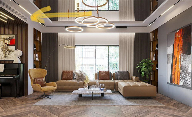 Căn biệt thự toạ lạc ở nơi có 2 mặt tiền vô cùng đẹp mắt. Đây là căn ngôi nhà cũ và đang được nam diễn viên tu sửa lại. Ảnh: FBNV