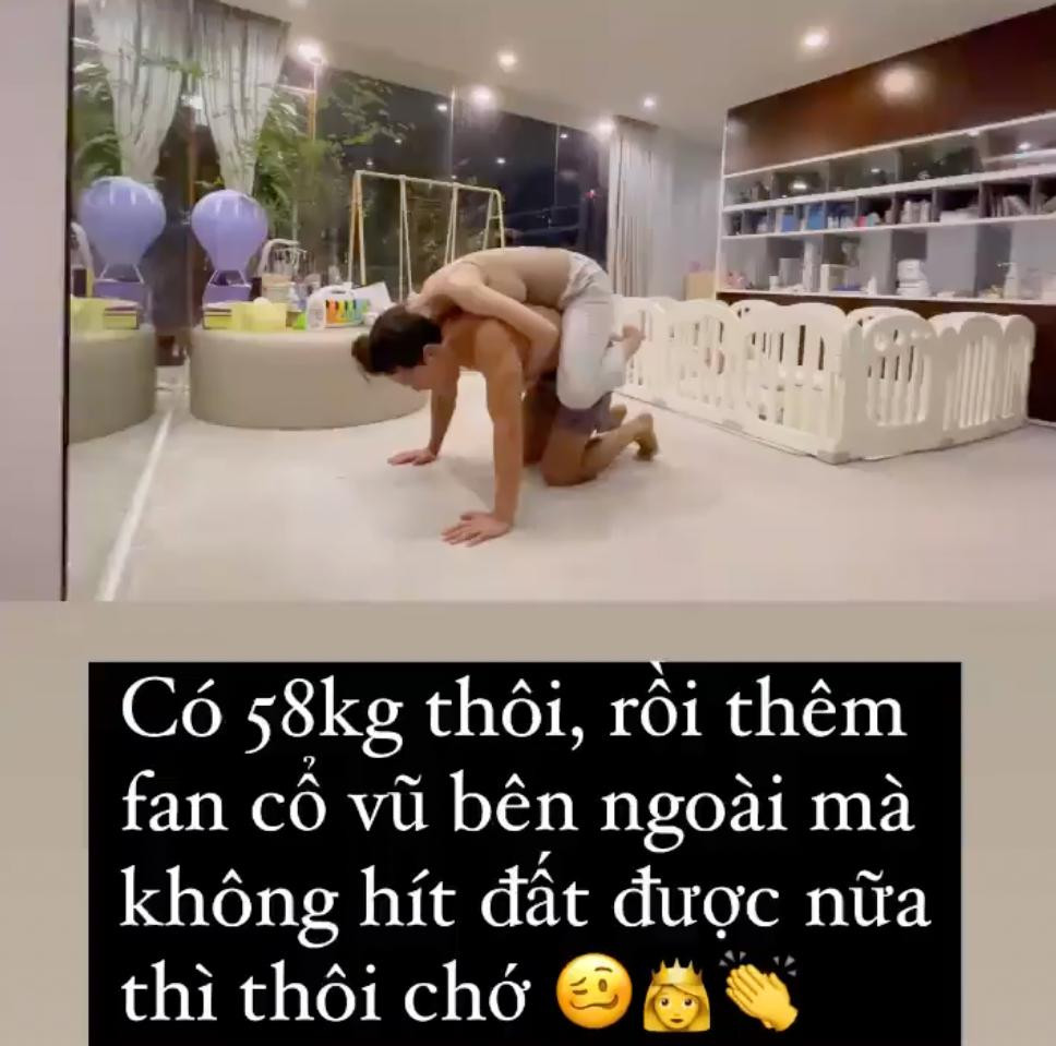 Kim Ly cong Ha Ho hit dat duoc 5 cai thi 