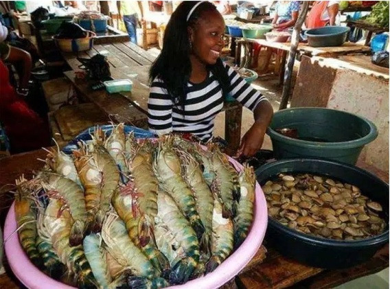 Tôm "siêu to khổng lồ" khiến nhiều người phải ngạc nhiên.