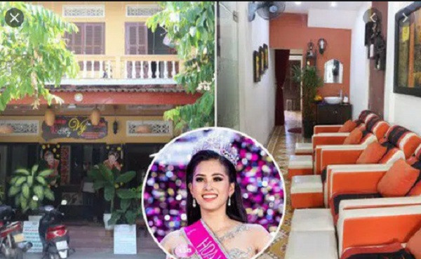 Ngôi nhà của gia đình Hoa hậu Tiểu Vy nằm tại phố cổ Hội An (Quảng Nam). Ảnh: Internet