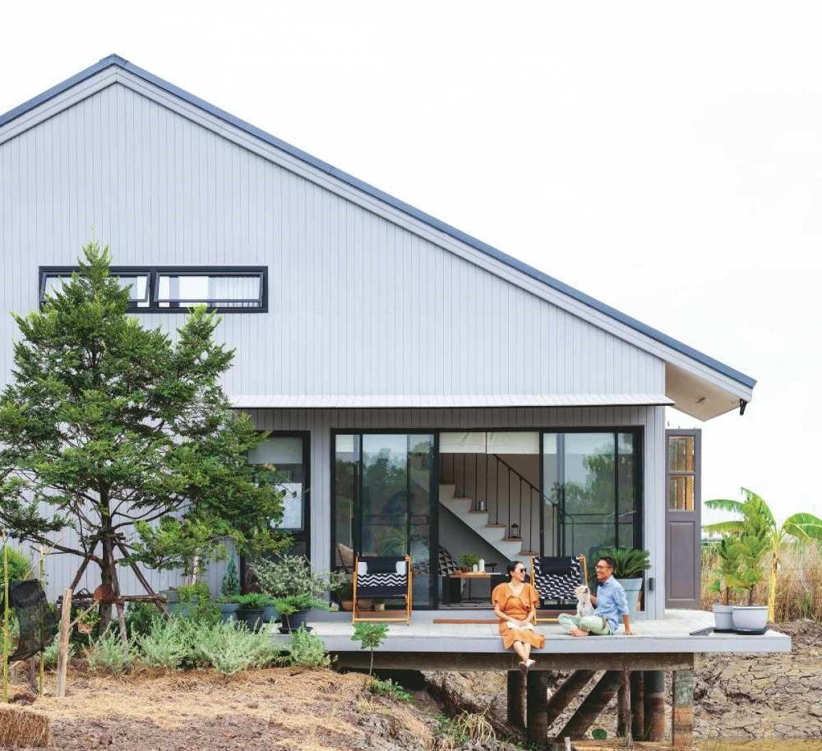  Nhà 1 tầng phong cách đơn giản là xu hướng được nhiều khách hàng lựa chọn trong năm vừa qua.