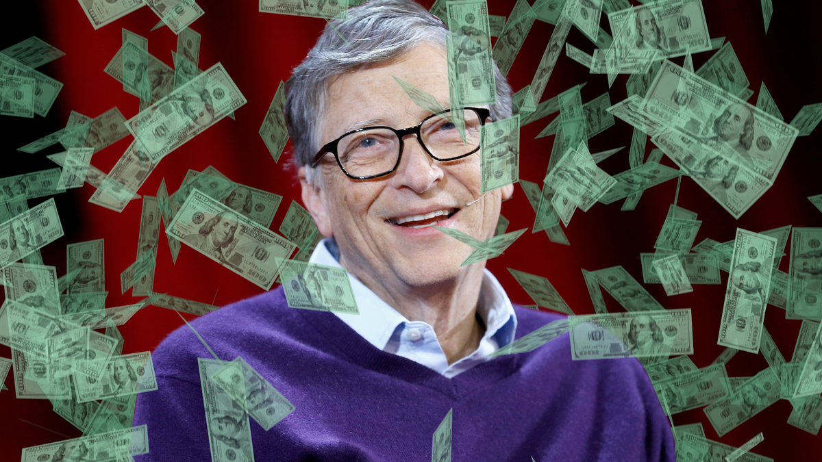 Cũng theo tính toán của BI, Bill Gates giàu đến mức một người Mỹ trung bình chi 1 USD tương đương với việc ông chi khoảng 1,2 triệu USD. Ảnh: CNBC