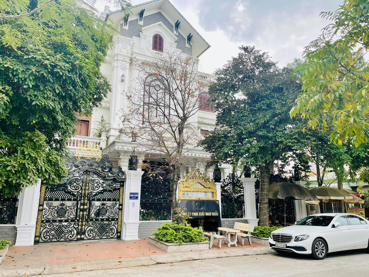 Biệt thự có tổng diện tích đất 400m2, diện tích mỗi sàn là 240m2 và gồm 4 tầng, 7 phòng ngủ, phòng bếp, phòng làm việc và phòng thờ. Ảnh: Tri thức trẻ