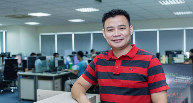 CEO Đinh Viết Hùng (thường gọi Hùng Đinh) sinh năm 1980. Thực tế, Hùng Đinh không xuất phát từ ngôi trường đào tạo về công nghệ, anh tự nhận là "kẻ ngoại đạo". Ảnh: Cabebiz