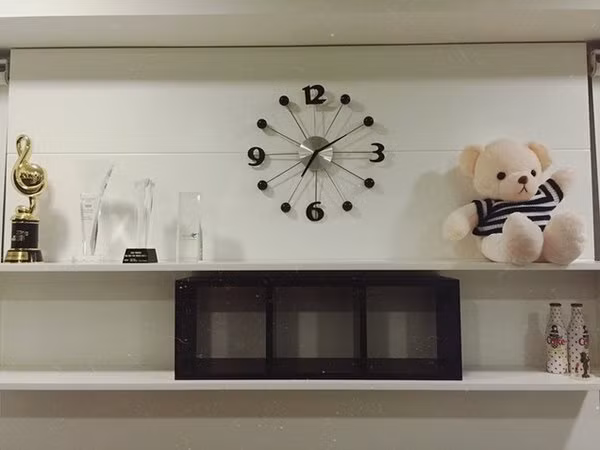 Nam ca sĩ sống trong căn hộ cao cấp, sang trọng tại quận 7, TP.HCM với thiết kế đơn giản, hiện đại và đầy đủ tiện nghi.