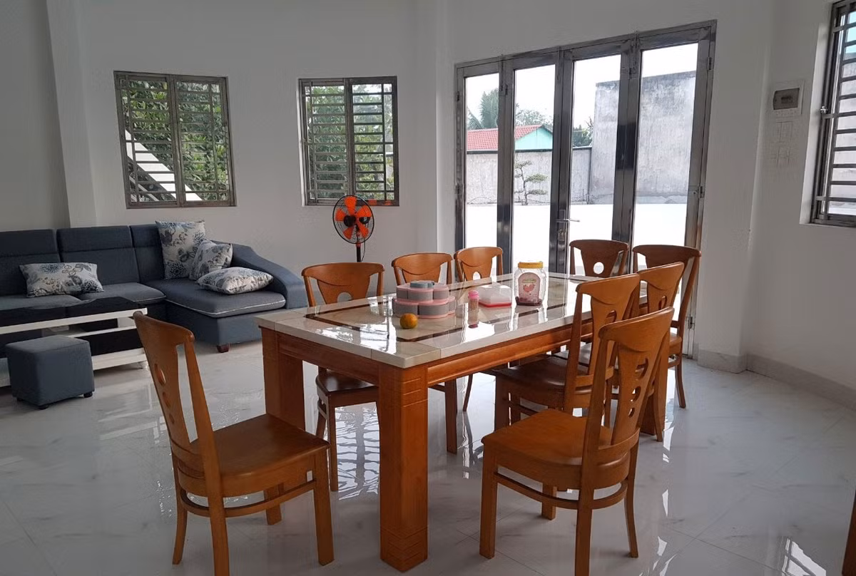 Một góc bên trong căn nhà du thuyền. Ảnh: Tiền phong