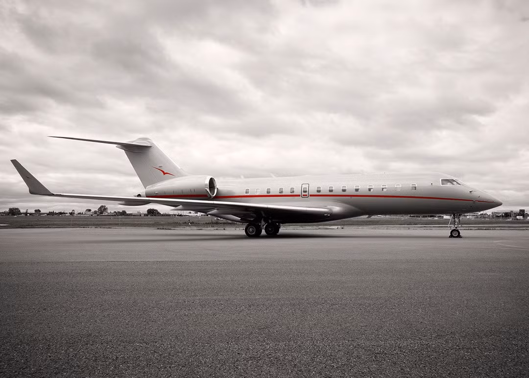 Global 5000 được giới thiệu vào tháng 2/2002, là kết quả của dự án sản xuất máy bay tốc độ cao, phạm vi hoạt động xa. Ảnh: vistajet