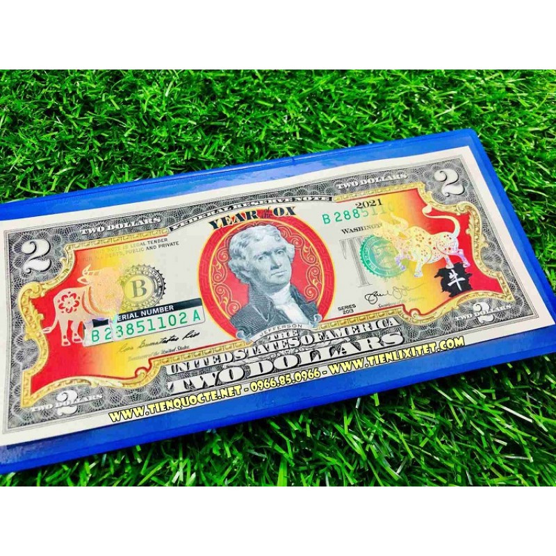 Đặc biệt, đồng 2 USD có seri tứ quý 6 sẽ có giá từ 1,5 - 2 triệu đồng/tờ, seri tứ quý 8 là trên 2,5 triệu đồng/tờ, còn seri tứ quý thường là 800.000 đồng/tờ. Ảnh: Tienlixi.