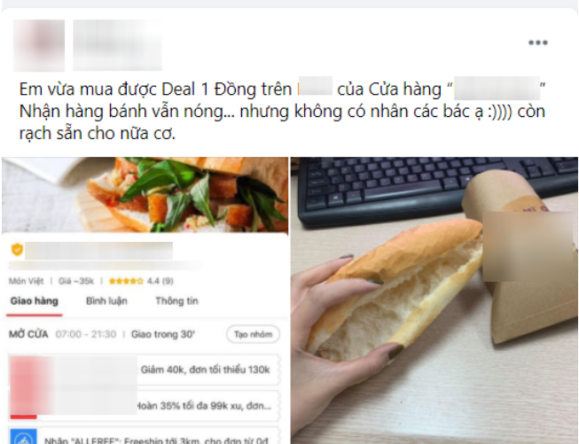 Một cô gái bon chen săn sale 1k và đặt mua bánh mì kẹp. Đáng tiếc, cô phải nhận cái kết ngỡ ngàng.