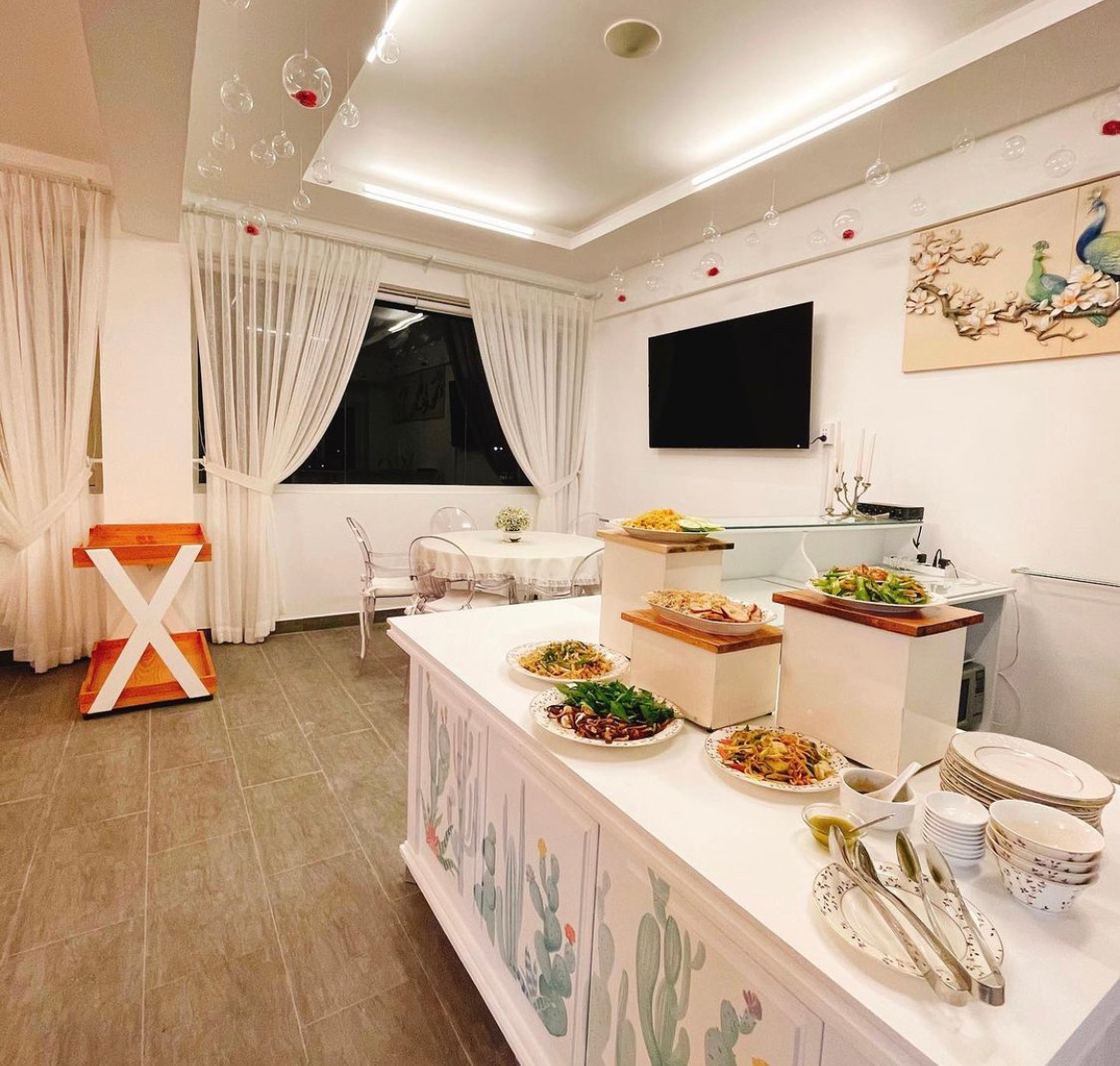 Mọi ngóc ngách trong nhà đều được Lý Nhã Kỳ chăm chút theo đúng sở thích.