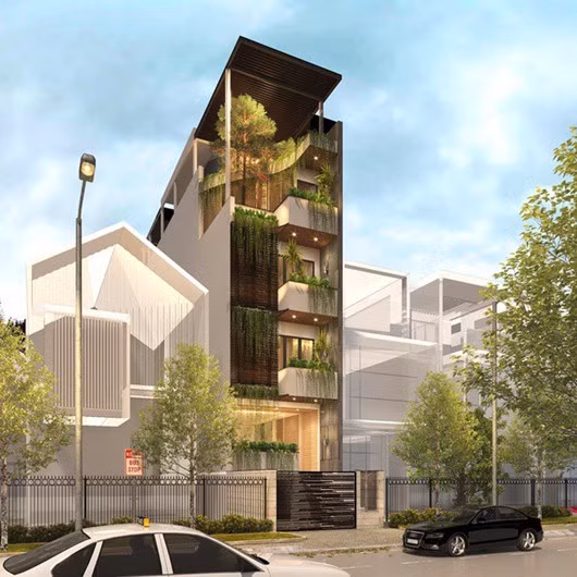 Đáng chú ý, năm ngoái, trong mùa dịch khó khăn, ca sĩ Cao Thái Sơn khiến nhiều người trầm trồ khi mua và cho sửa sang lại 2 căn nhà giá trị 35 tỷ đồng ở thành phố Đà Nẵng. Ảnh: FBNV.