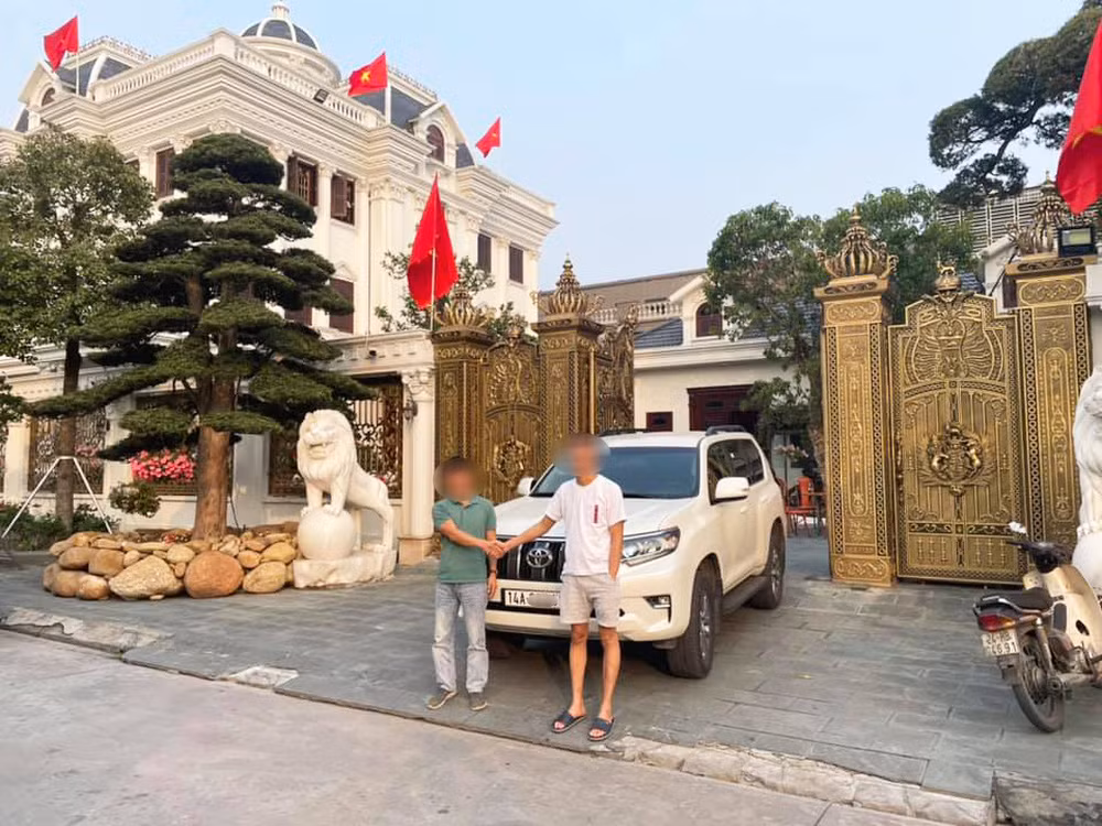 Trên trang cá nhân của hai đại gia lan vừa bị bắt, dễ dàng nhận thấy họ sở hữu căn biệt thự hoành tráng. Ảnh: FBNV