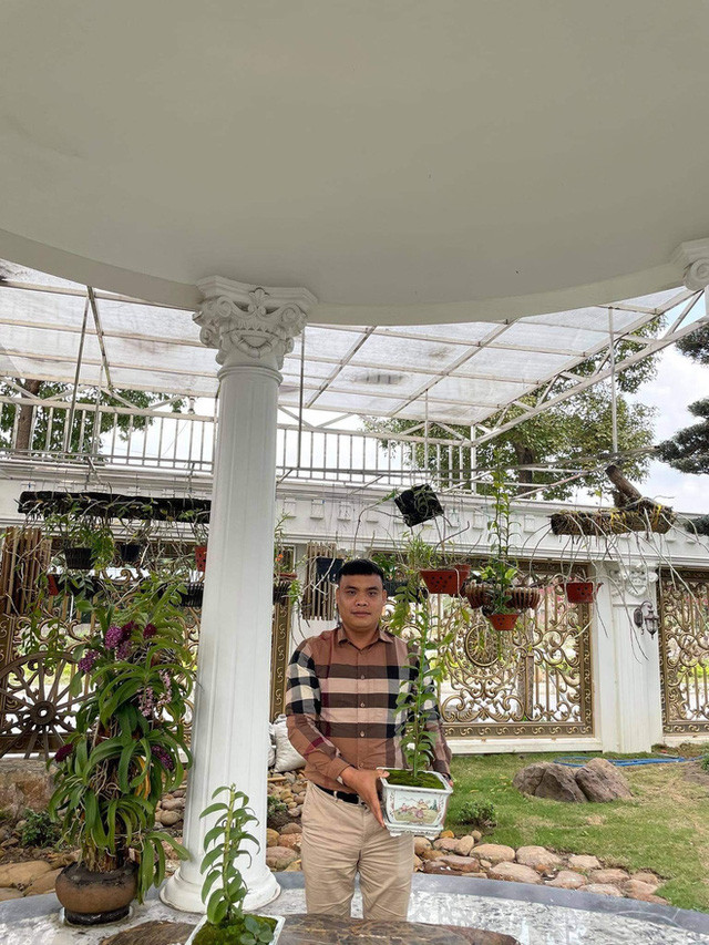 Ngoài sở hữu vườn lan var Đất Mỏ ở phường Kim Sơn, cặp anh em đại gia lan đột biến Quảng Ninh này còn có doanh nghiệp lớn ở tỉnh Hải Dương. Ảnh: FBNV