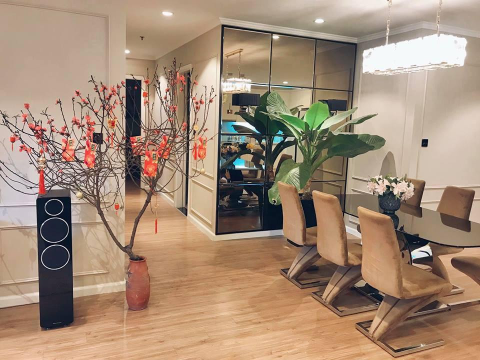 Vợ chồng nam diễn viên Mạnh Trường khá đầu tư cho nội thất căn hộ. Ảnh: Vietnamnet