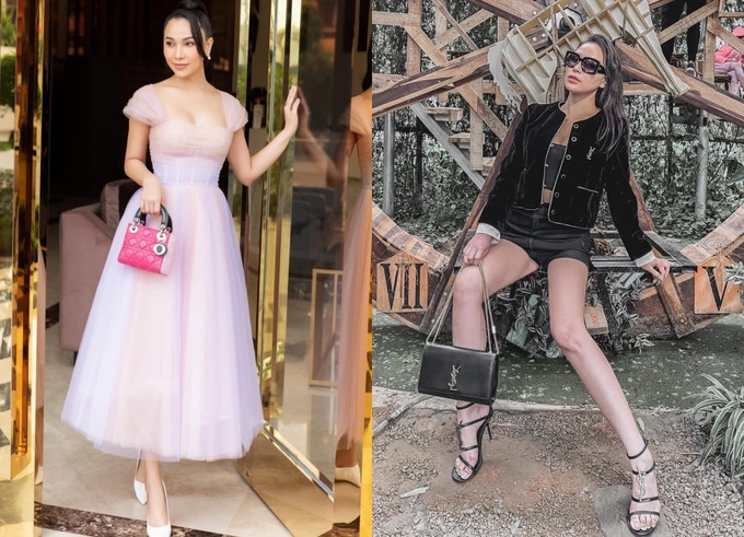 Bên cạnh đó, Quỳnh Thư cũng sở hữu bộ sưu tập hàng hiệu đắt giá chẳng kém Ngọc Trinh.