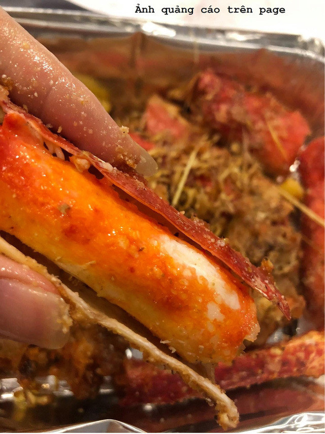 Một bà mẹ bỉm sữa từng chi tới 3,5 triệu mua cua hoàng đế online cho con ăn thử. Thế nhưng, ảnh quảng cáo một đằng, đồ ăn nhận về một kiểu...Ảnh quảng cáo mà shop đăng tải, thịt cua có bị tóp lại nhưng không đáng kể.