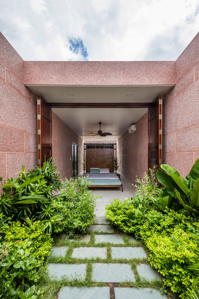 Tính khép kín (riêng tư và bảo mật), mở rộng (khám phá), yên tĩnh (cuộc sống) và trải nghiệm không gian được chú trọng.