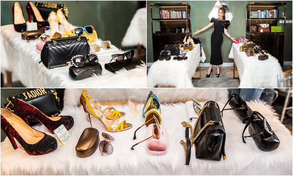 Năm ngoái, Thùy Chang còn mang một phần tủ đồ hiệu trị giá gần 2 tỷ đồng để quyên góp làm từ thiện.