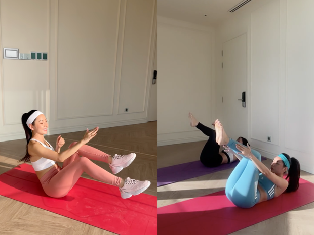 Trong nhà cũng có phòng tập rất rộng và thoáng mát. Ảnh: FBNV