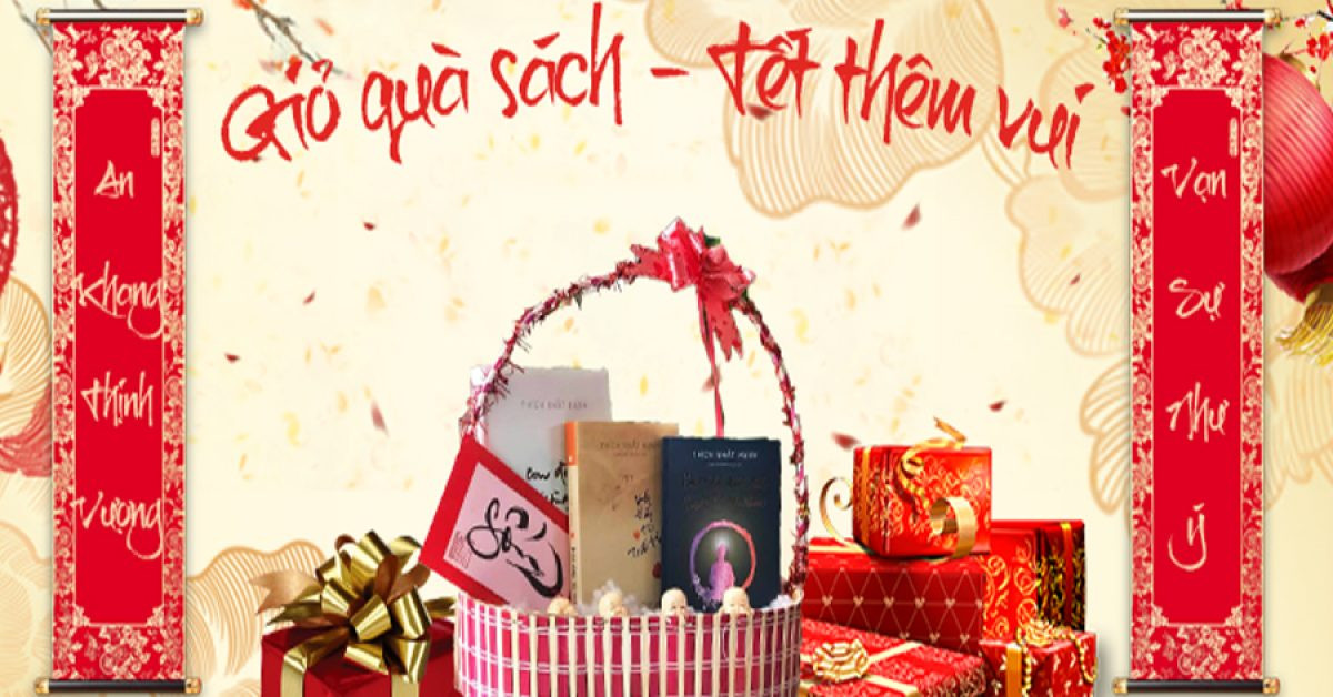 Sách được chọn lựa sẽ tùy theo yêu cầu của khách hàng, cũng như phù hợp với đối tượng nhận giỏ quà Tết. Ảnh: Thaihabooks.