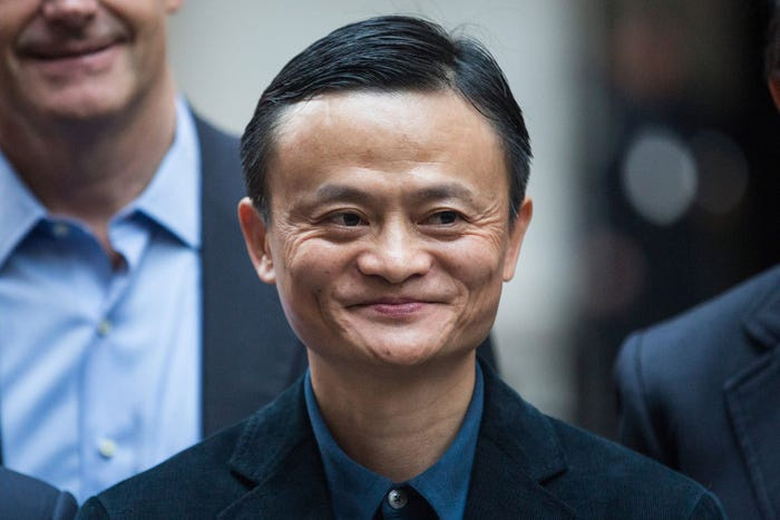 Không lâu sau đó, Jack Ma được cho là đã bị Ngân hàng Nhân dân Trung Quốc triệu tập. Ngày 3/11, tập đoàn tài chính Ant Group đột ngột thông báo hoãn kế hoạch niêm yết kép tại Thượng Hải và Hong Kong. Ảnh: Getty Images.